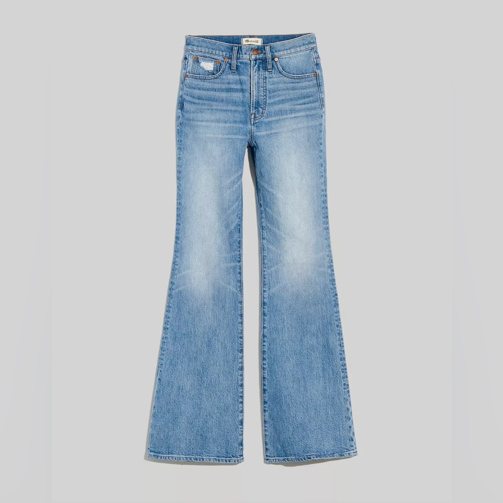 NWT Madewell Jeans: The Perfect Vintage Flare Jean in Delavan Wash.